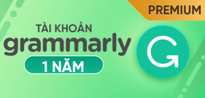 Grammarly Pro (có AI) 1 năm - Tài khoản cấp sẵn