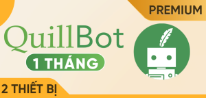 QuillBot Premium 1 năm (2 thiết bị) - Cấp tài khoản