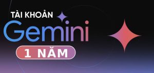 Gemini Advanced 1 năm & Google Drive 2TB - Nâng cấp chính chủ